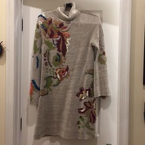 Anthropologie sweater dress